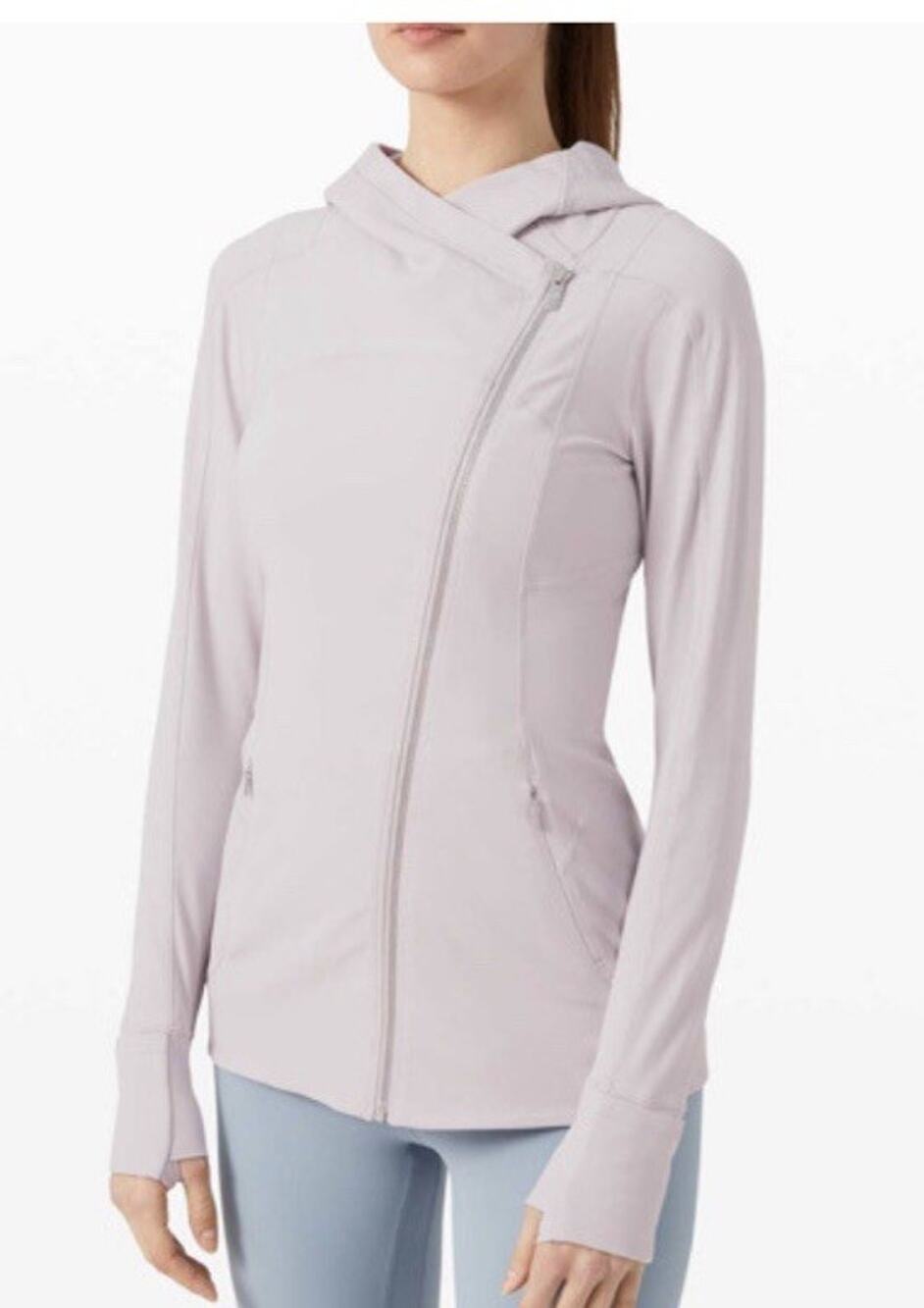 Lululemon Every Journey Yoga Hoodie Women's 10 gray